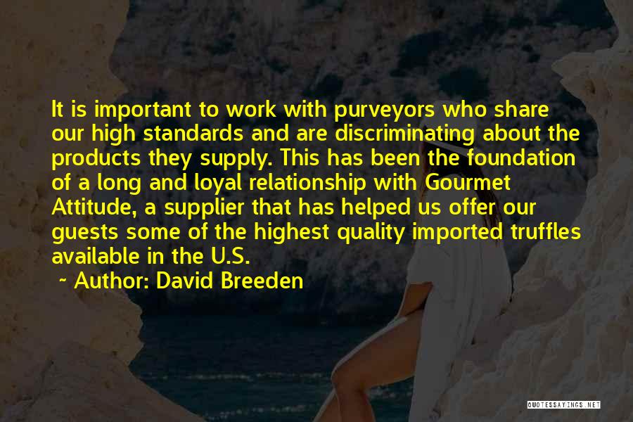 Supplier Quality Quotes By David Breeden