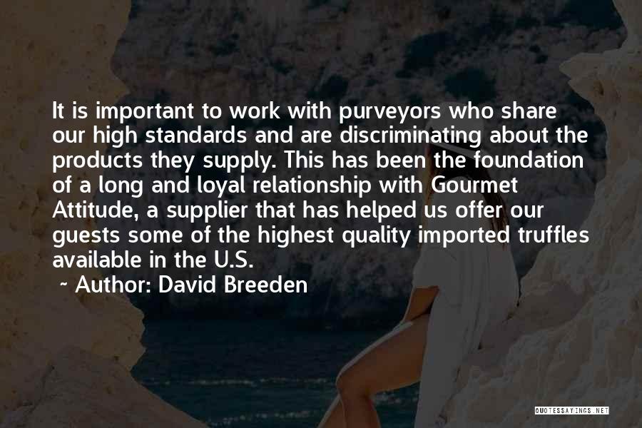 Supplier Quotes By David Breeden