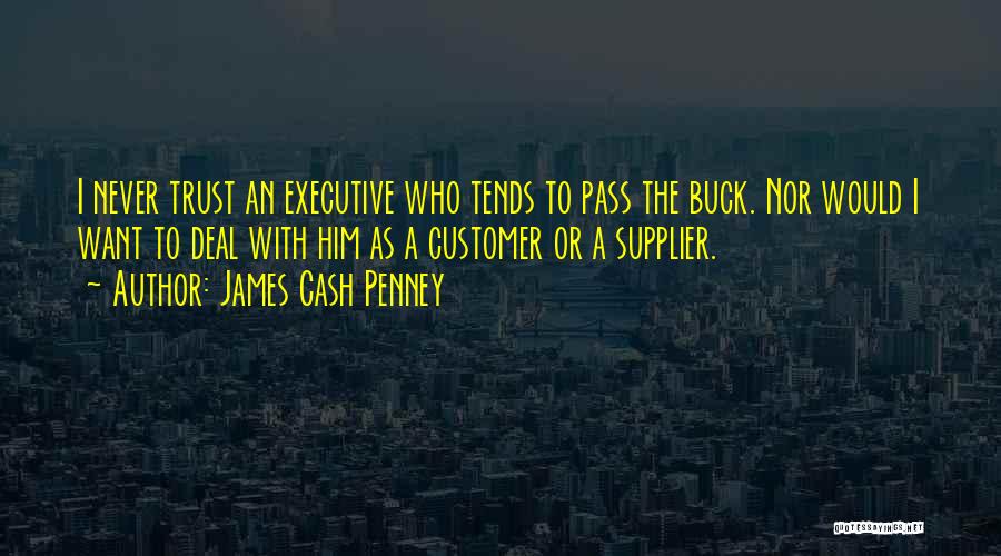 Supplier Quotes By James Cash Penney