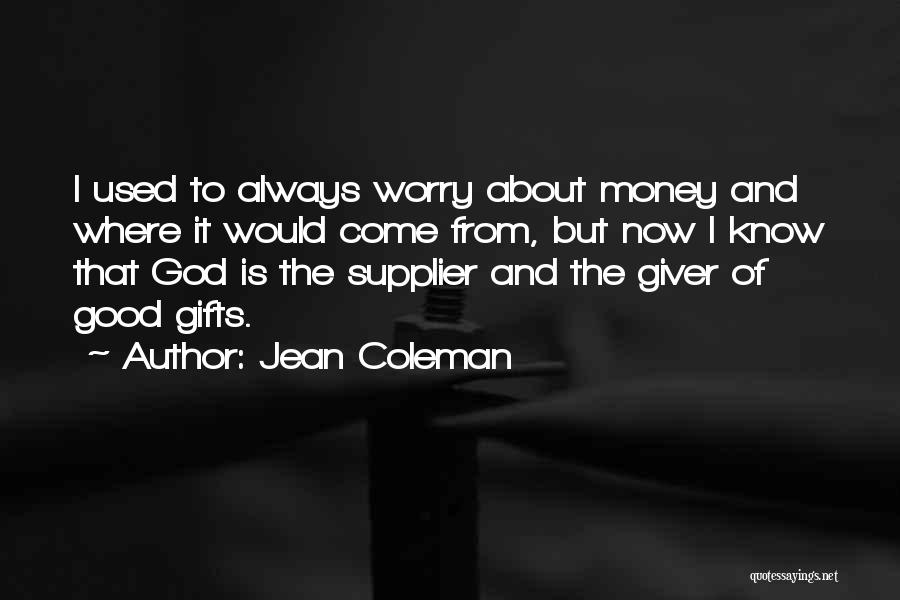 Supplier Quotes By Jean Coleman