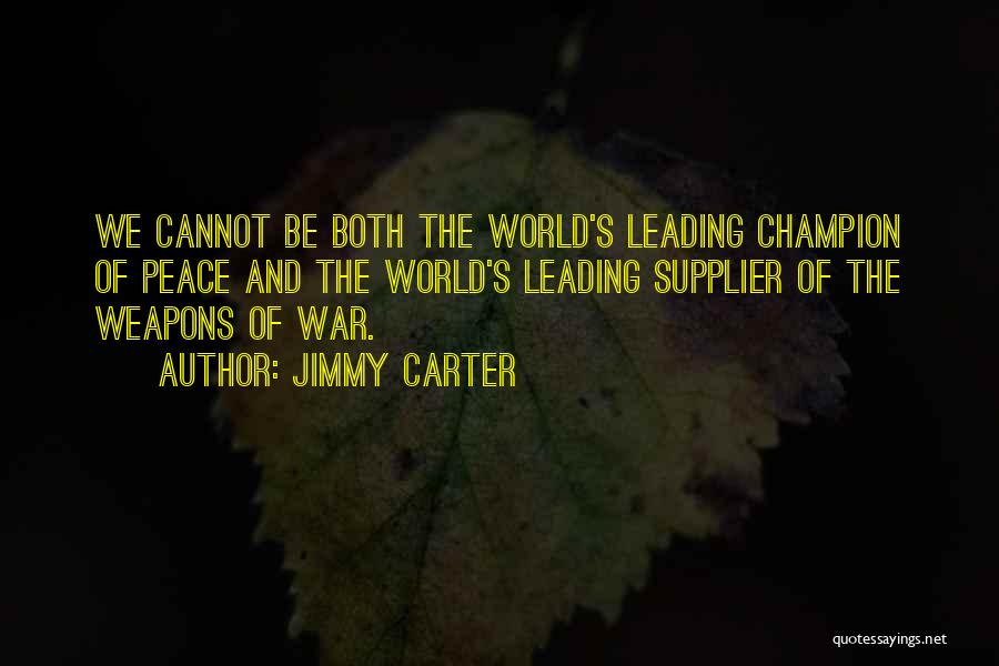 Supplier Quotes By Jimmy Carter