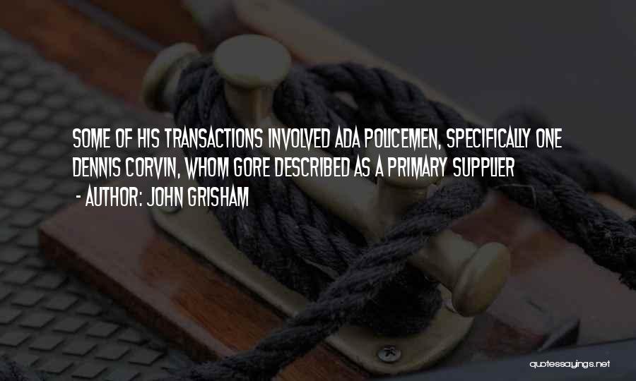 Supplier Quotes By John Grisham