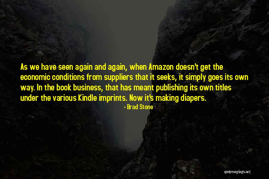 Suppliers Quotes By Brad Stone