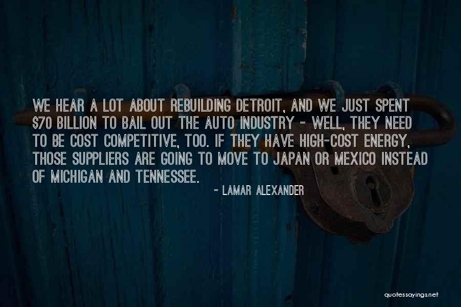 Suppliers Quotes By Lamar Alexander