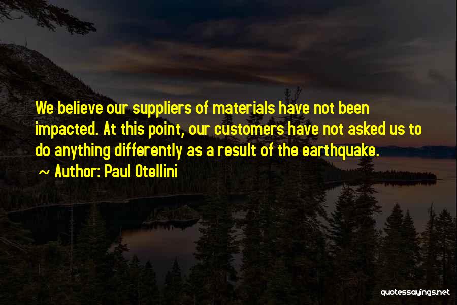 Suppliers Quotes By Paul Otellini