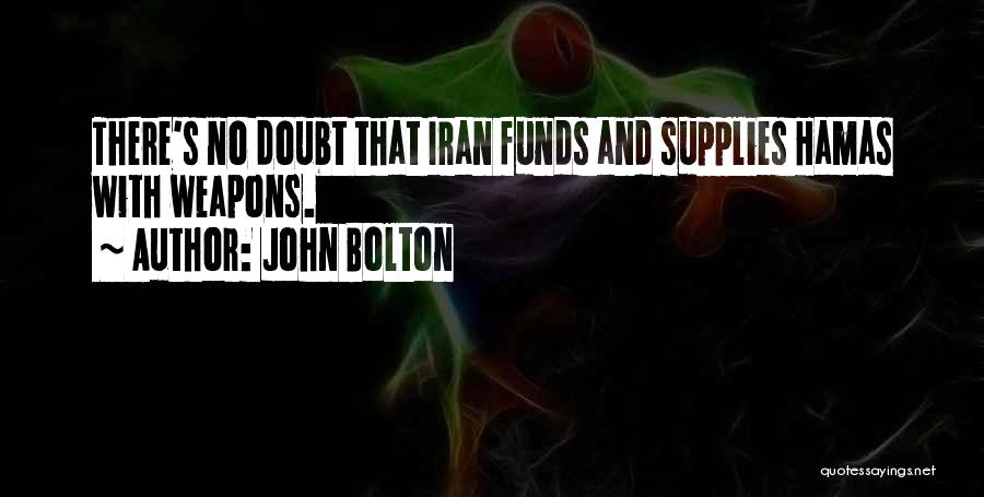 Supplies Quotes By John Bolton