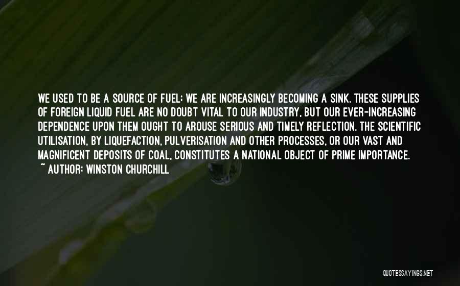 Supplies Quotes By Winston Churchill