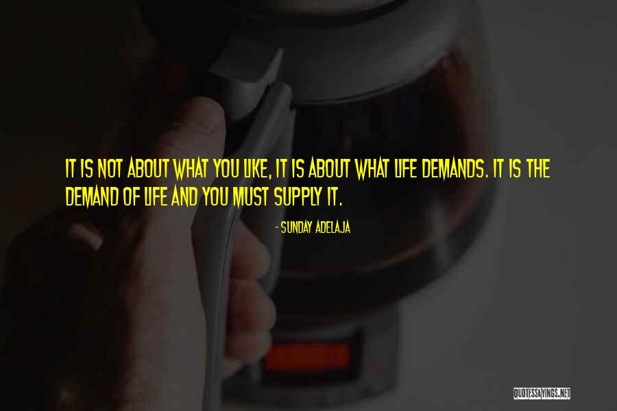 Supply And Demand Quotes By Sunday Adelaja Supply And Demand Quotes By Sunday Adelaja