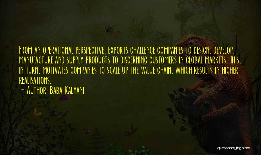 Supply Chain Quotes By Baba Kalyani