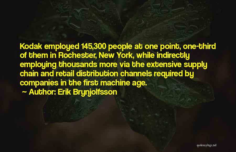 Supply Chain Quotes By Erik Brynjolfsson