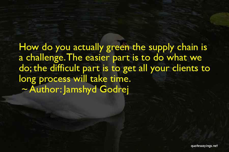 Supply Chain Quotes By Jamshyd Godrej