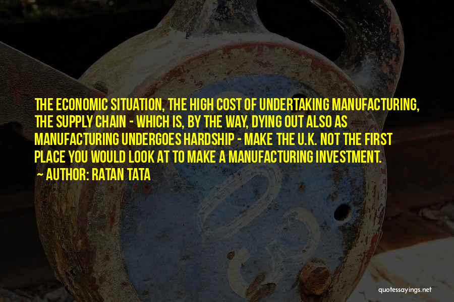 Supply Chain Quotes By Ratan Tata