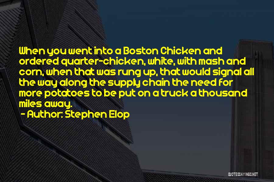 Supply Chain Quotes By Stephen Elop