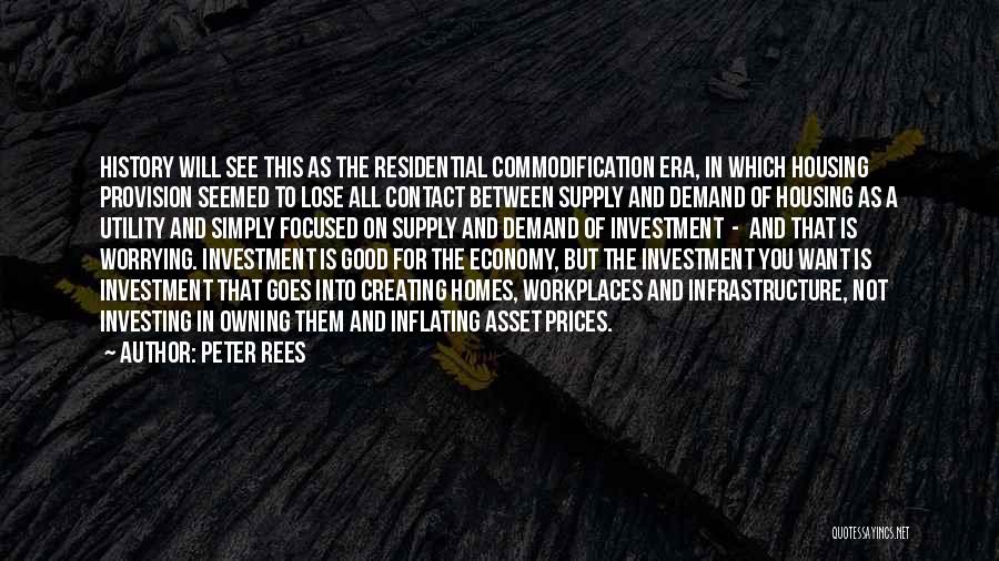 Supply Demand Quotes By Peter Rees