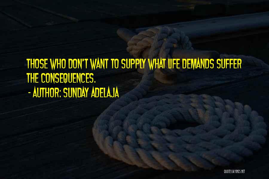 Supply Demand Quotes By Sunday Adelaja