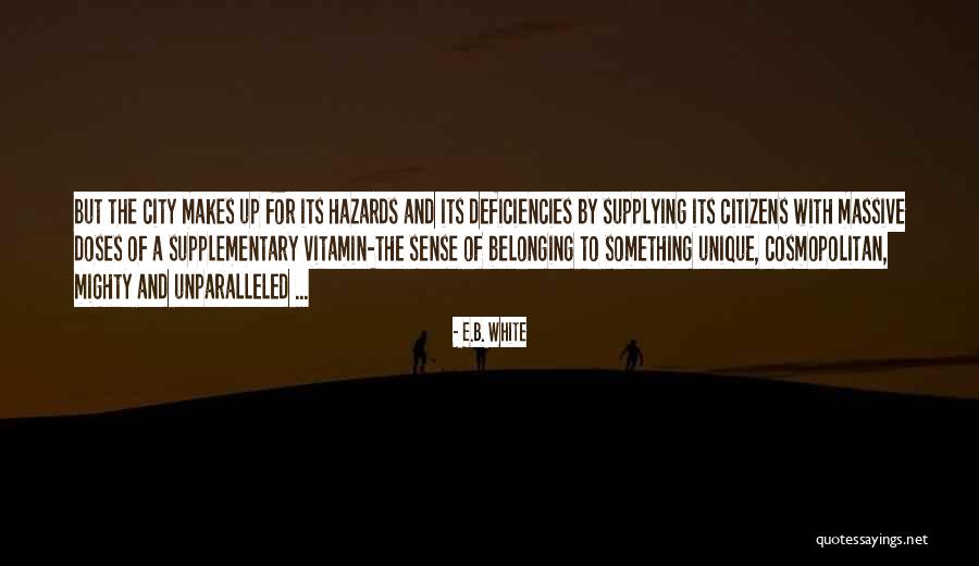 Supplying Quotes By E.B. White Supplying Quotes By E.B. White