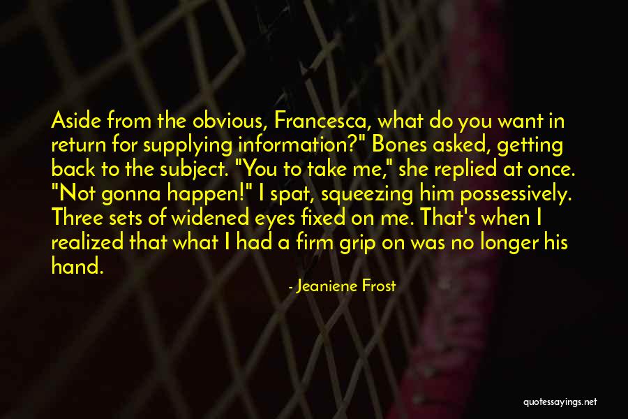 Supplying Quotes By Jeaniene Frost Supplying Quotes By Jeaniene Frost