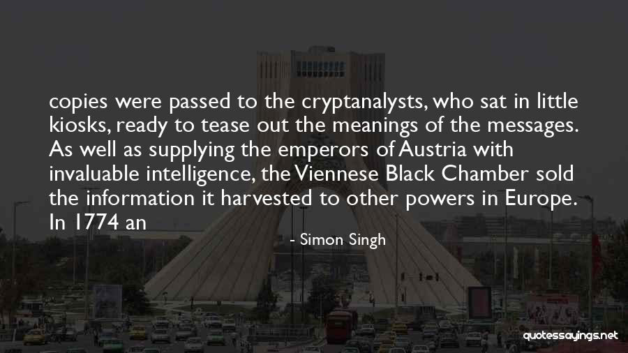 Supplying Quotes By Simon Singh Supplying Quotes By Simon Singh