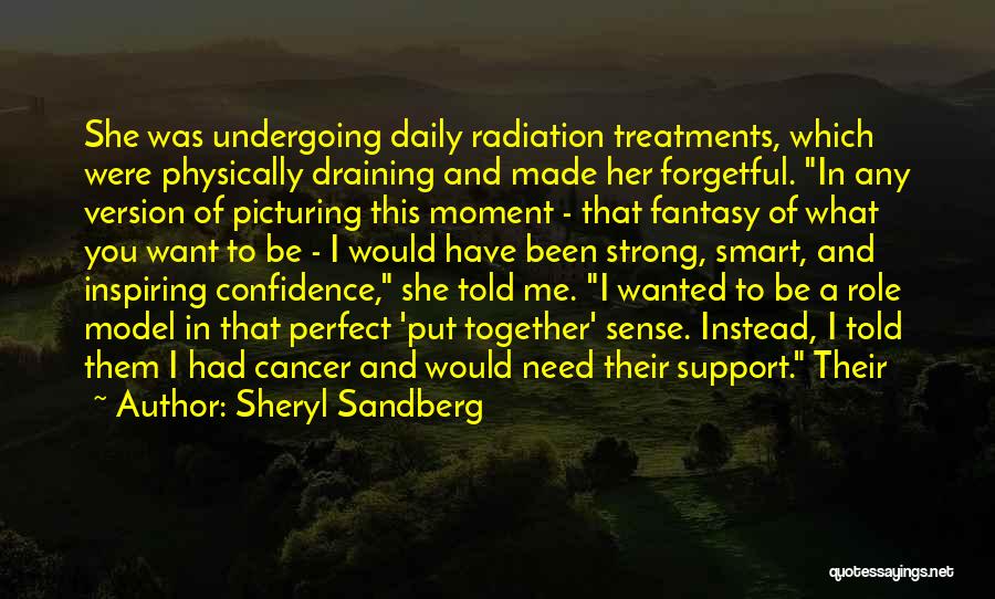 Support For Cancer Quotes By Sheryl Sandberg