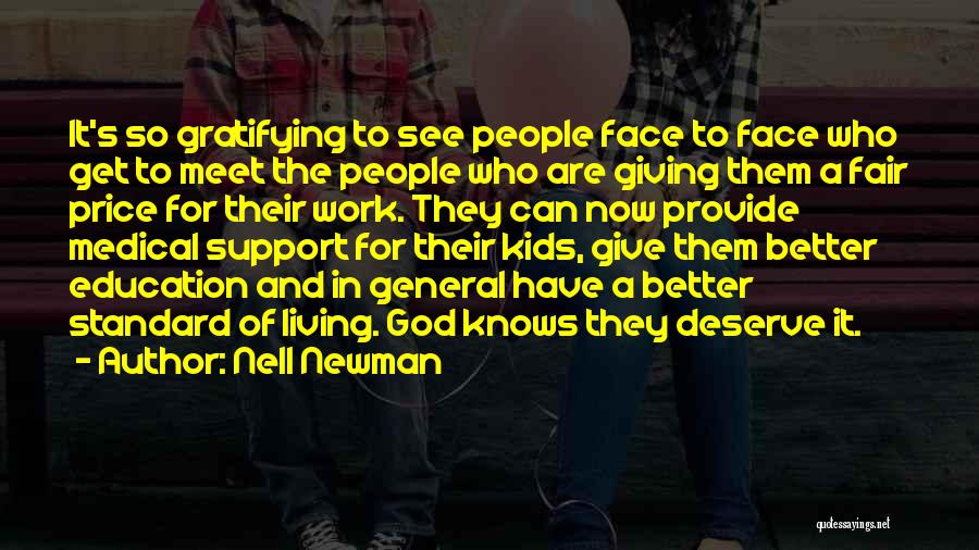 Support For Education Quotes By Nell Newman