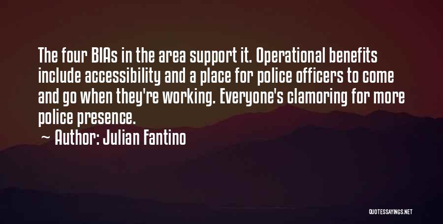 Support For Police Quotes By Julian Fantino