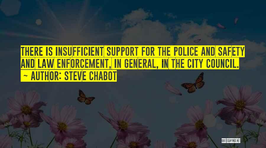 Support For Police Quotes By Steve Chabot