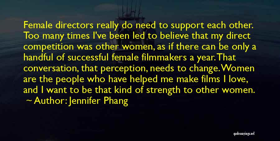 Support In Times Of Need Quotes By Jennifer Phang