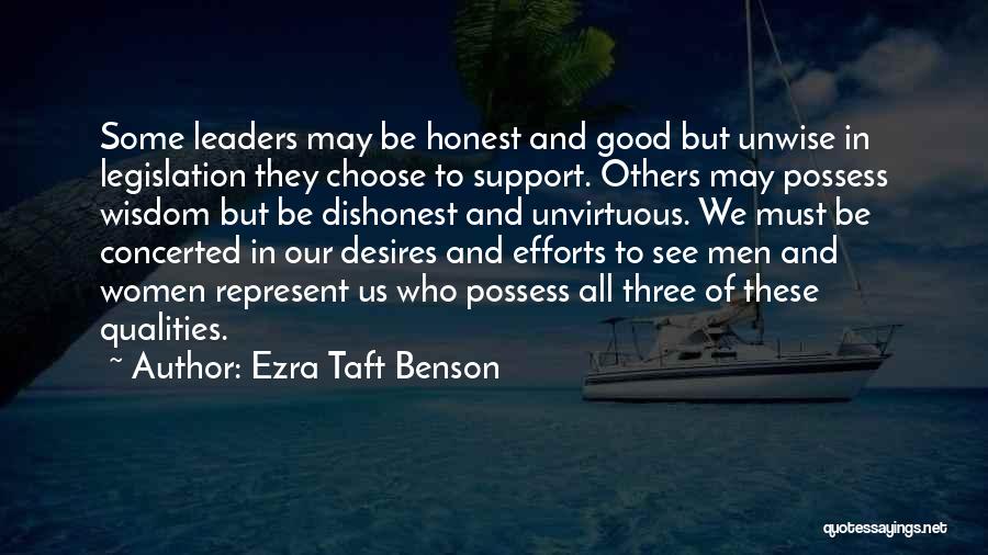 Support Others Quotes By Ezra Taft Benson