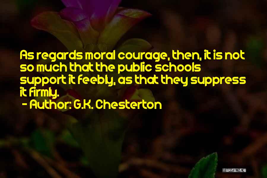 Support Public Education Quotes By G.K. Chesterton