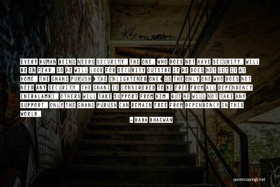 Support Quotes Quotes By Dada Bhagwan