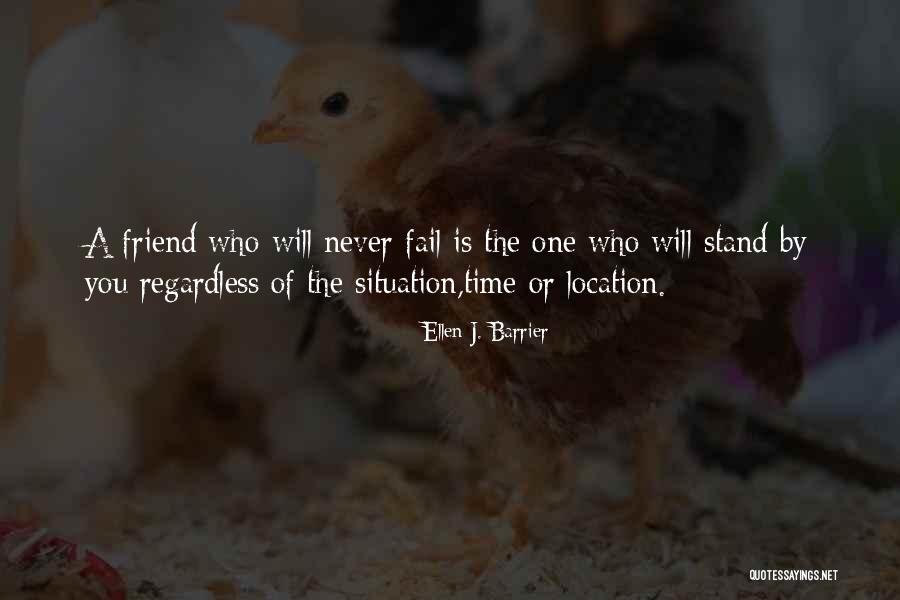 Support Quotes Quotes By Ellen J. Barrier