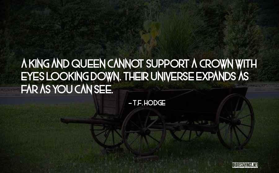 Support Quotes Quotes By T.F. Hodge