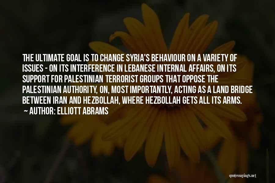 Support Syria Quotes By Elliott Abrams