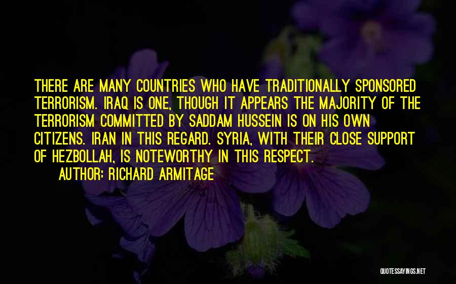 Support Syria Quotes By Richard Armitage