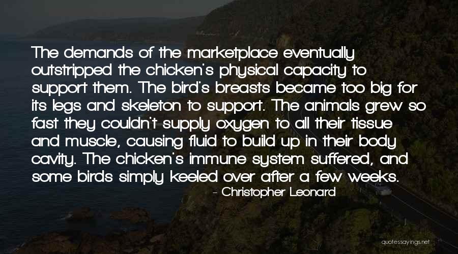 Support System Quotes By Christopher Leonard