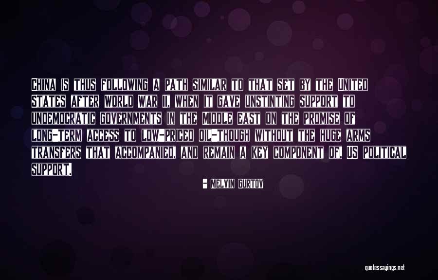 Support Us Quotes By Melvin Gurtov Support Us Quotes By Melvin Gurtov