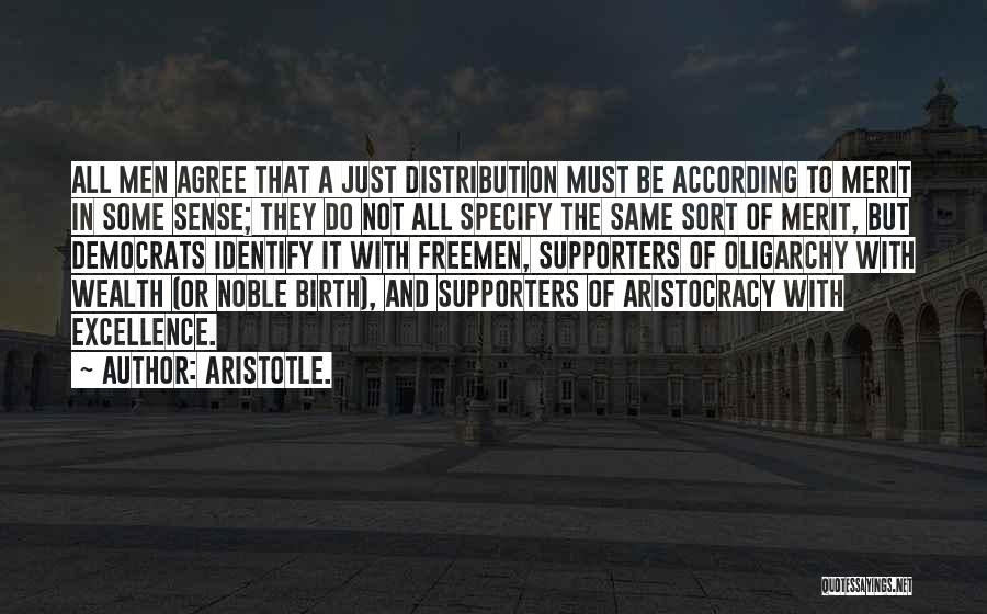 Supporters Quotes By Aristotle.