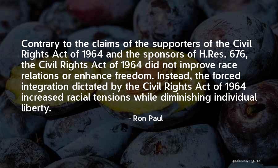 Supporters Quotes By Ron Paul