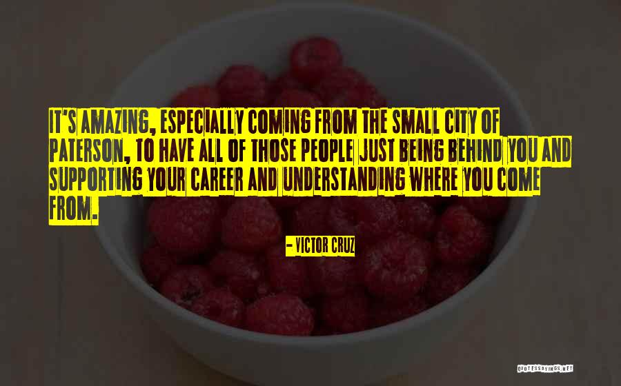 Supporting All People Quotes By Victor Cruz Supporting All People Quotes By Victor Cruz
