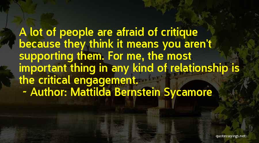 Supporting Each Other Relationship Quotes By Mattilda Bernstein Sycamore