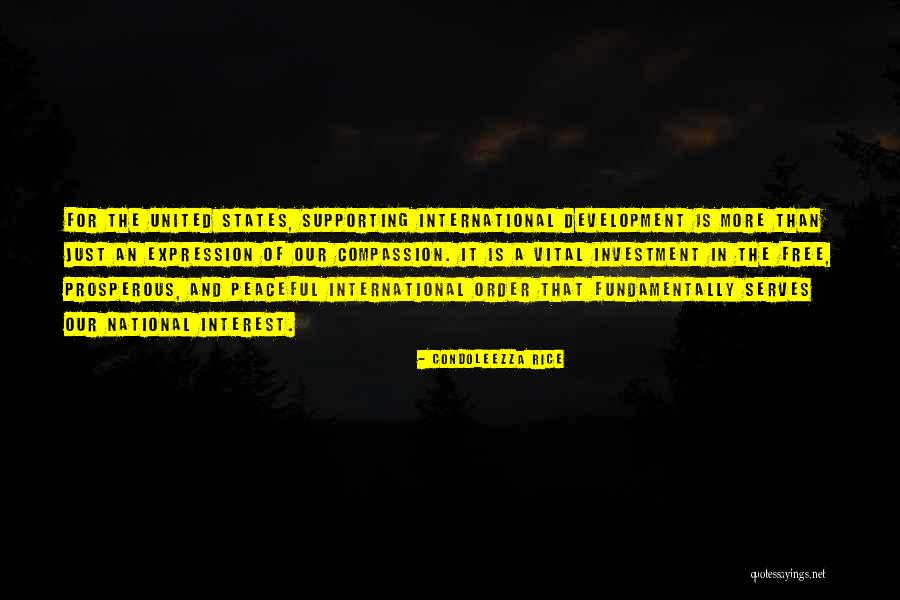 Supporting Quotes By Condoleezza Rice Supporting Quotes By Condoleezza Rice
