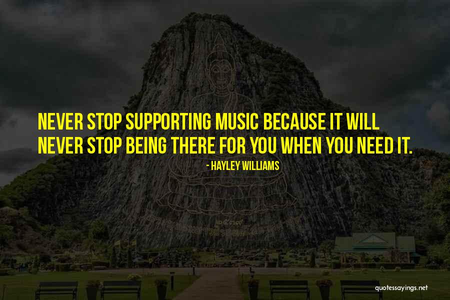 Supporting Quotes By Hayley Williams Supporting Quotes By Hayley Williams