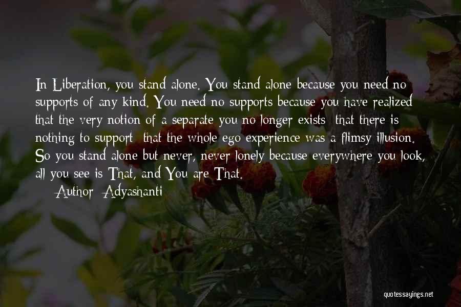 Supports You Quotes By Adyashanti