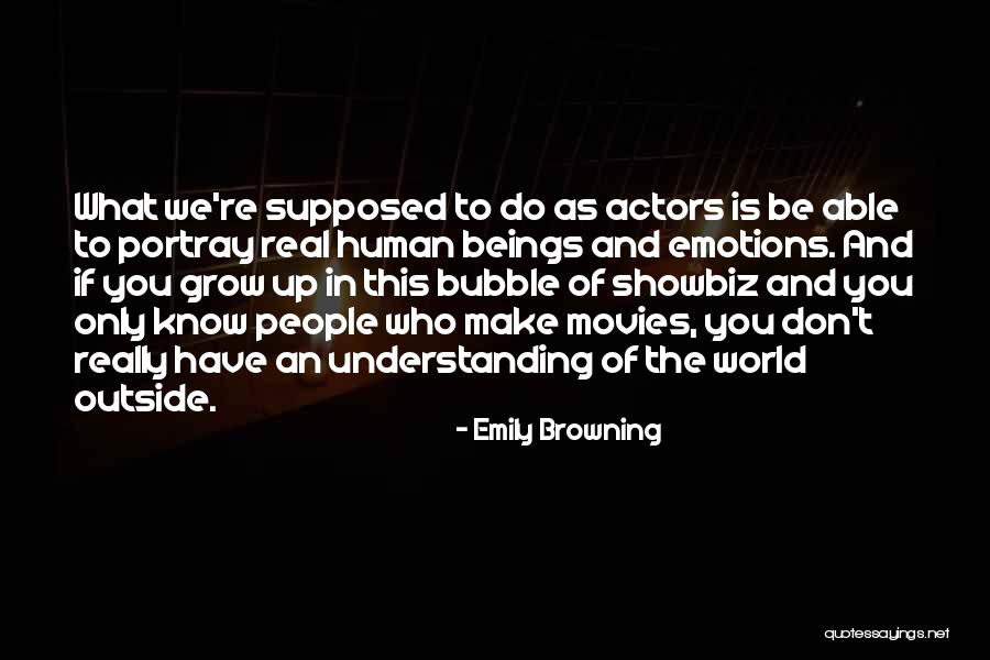 Supposed Quotes By Emily Browning