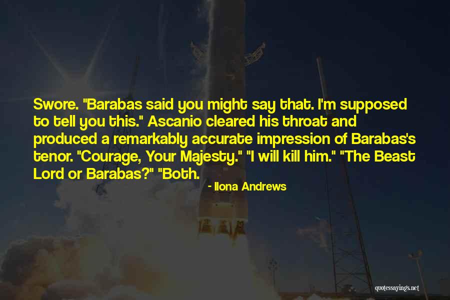 Supposed Quotes By Ilona Andrews Supposed Quotes By Ilona Andrews