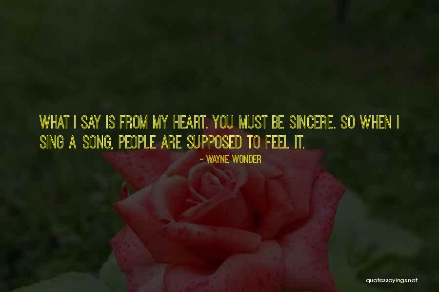 Supposed Quotes By Wayne Wonder Supposed Quotes By Wayne Wonder