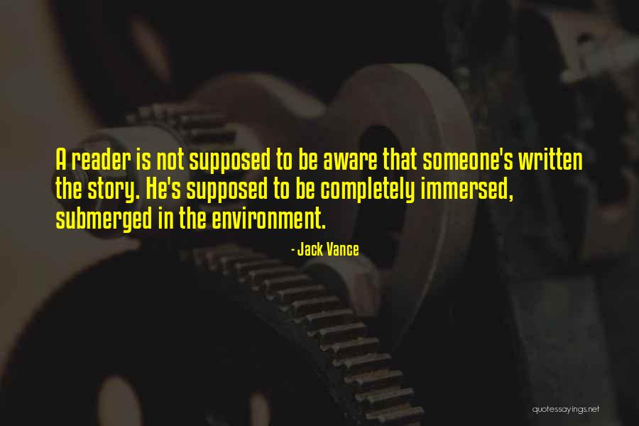 Supposed To Be Jack Quotes By Jack Vance Supposed To Be Jack Quotes By Jack Vance
