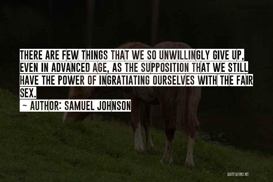Supposition Quotes By Samuel Johnson