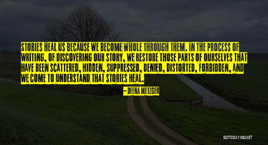 Suppressed Quotes By Deena Metzger Suppressed Quotes By Deena Metzger