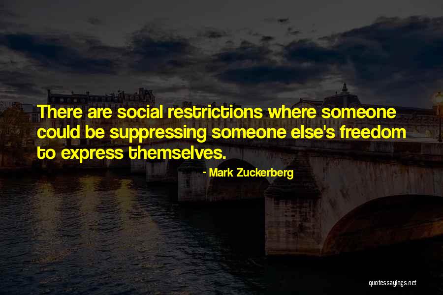 Suppressing Quotes By Mark Zuckerberg Suppressing Quotes By Mark Zuckerberg